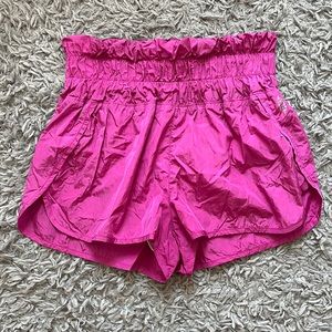 FP Movement by Free People The Way Home Shorts, size M, hot pink